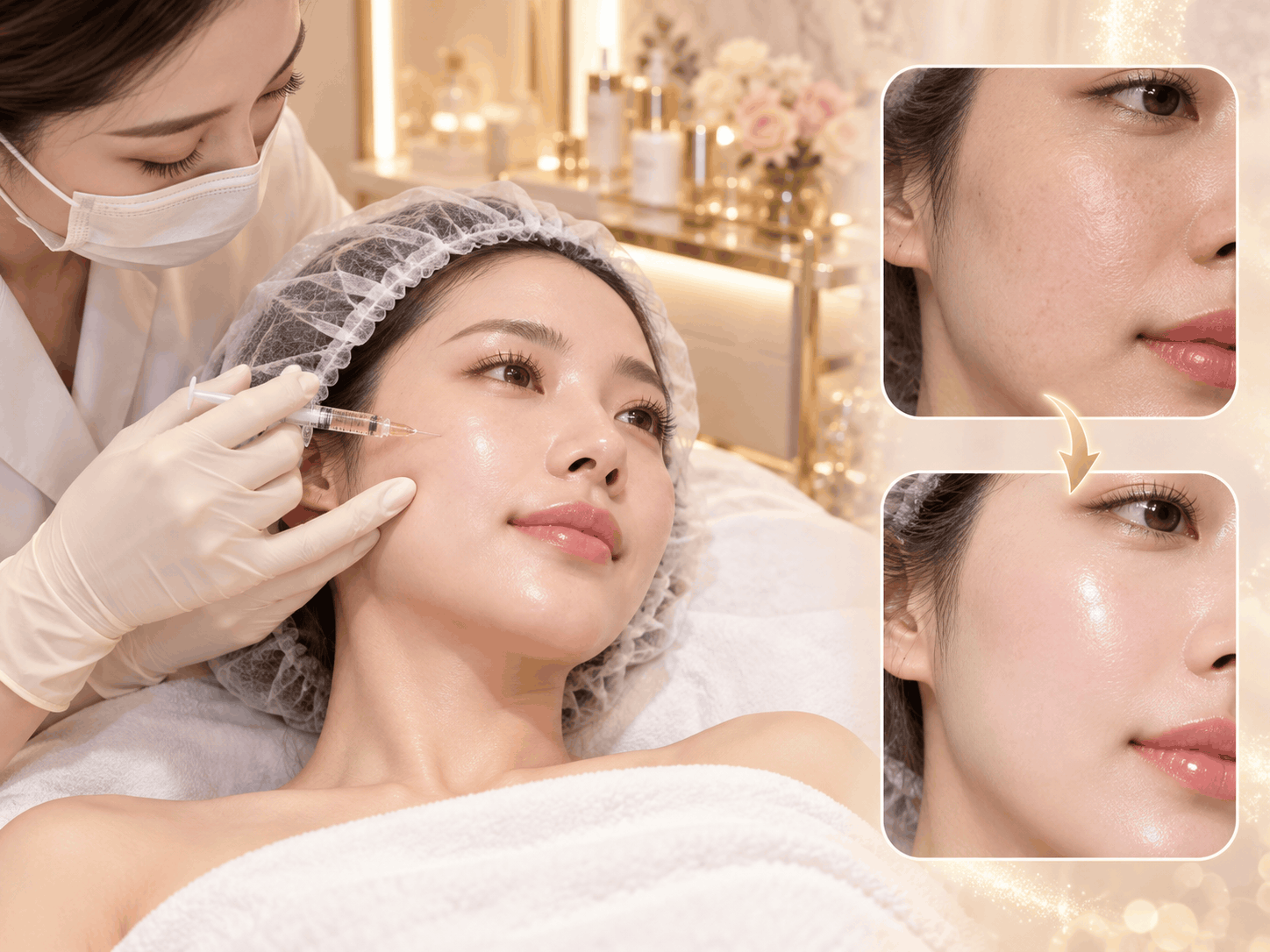 Mesotherapy da căng bóng